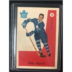 1959-60 Parkhurst Toronto Maple Leafs Hockey Card #9 Billy Harris