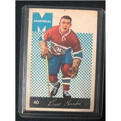1962-63 Parkhurst #40 Bill Hicke