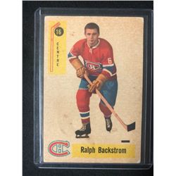 1958-59 PARKHURST #16 RALPH BACKSTROM RC