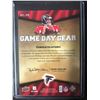 Image 2 : 2009 Upper Deck Game Day Gear #NFL-MR Matt Ryan Atlanta Falcons Football Card