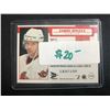 Image 2 : 2004 PRISM Jason Spezza Authentic Game-Worn Jersey..Card #34