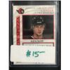 Image 2 : 2003-04 Pacific Crown Royale Authentic Game-Worn Jerseys Retail #17 Jason Spezza
