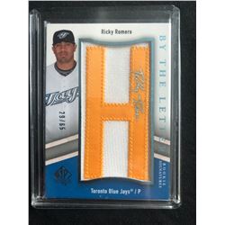 2009 SP AUTHENTIC RICKY ROMERO AUTO LETTER RC (29/65)
