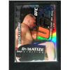 Image 1 : 2010 TOPPS UFC MAIN EVENT BROCK LESNAR FIGHT MAT RELIC #FMR-BL