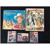 Image 1 : OLD WEST COLLECTIBLES LOT (RECORD/ BOOK/ CARDS)