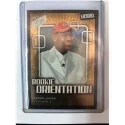 2003-04 Upper Deck Victory LeBron James RC Rookie Orientation #101