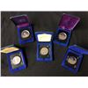 Image 1 : CANADIAN UNCIRCULATED SILVER DOLLAR COIN LOT