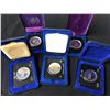 Image 2 : CANADIAN UNCIRCULATED SILVER DOLLAR COIN LOT