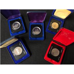 CANADIAN UNCIRCULATED SILVER DOLLAR COIN LOT