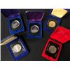 Image 1 : CANADIAN UNCIRCULATED SILVER DOLLAR COIN LOT