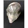 Image 1 : 463 GRAM SOUTH AMERICAN TRANSLUCENT CHLORITE SKULL