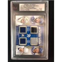 ULTIMATE 11TH EDITION FALL EXPO REDEMPTION CARD SILVER KESLER/ SEDIN/ LUONGO/ SEDIN (13/25)