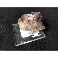 RAW AMETHYST ON ACRYLIC (SMALL)