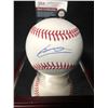 Image 2 : Vladimir Guerrero Jr. Signed Rawlings Baseball W/ Display Case (JSA COA)