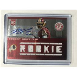 2012 Panini Totally Certified Robert Griffin III RC #226 Autographed Jersey (063/199)