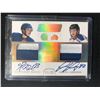 Image 1 : 2012 PANINI ROOKIE SHOWCASE #1 NUGENT-HOPKINS/ LANDESKOG AUTO JERSEY HOCKEY CARD