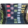 Image 1 : PEMBERTON MUSIC FESTIVAL 12 FOOT CONCERT LINE UP BANNER