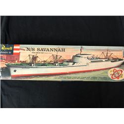 Revell "S" Kit 1958 N/S Savannah Nuclear Cargo Ship 1st Issue