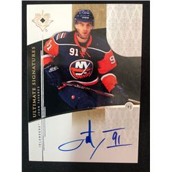 2009-10 UPPER DECK ULTIMATE COLLECTION HOCKEY #US-TA JOHN TAVARES AUTO CARD