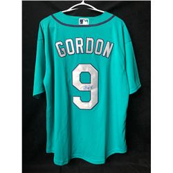 DEE GORDON SIGNED MARINERS BASEBALL JERSEY (JSA COA)