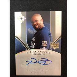 2006 Ultimate Collection #150 Prince Fielder Milwaukee Brewers Auto Baseball Card