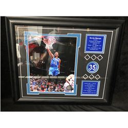 KEVIN DURANT OKC THUNDER FRAMED PHOTO/ STATS DISPLAY