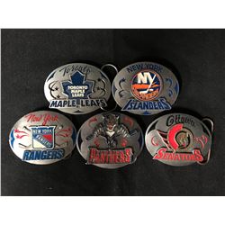 SISKIYOU LIMITED EDITION HOCKEY BELT BUCKLES LOT