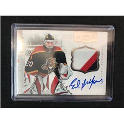 2012 PANINI HOCKEY #37 ED BELFOUR JERSEY AUTO CARD