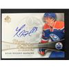 Image 1 : 2011-12 UPPER DECK SP AUTHENTIC HOCKEY SIGN OF THE TIMES RYAN NUGENT-HOPKINS AUTO CARD