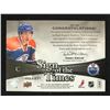 Image 2 : 2011-12 UPPER DECK SP AUTHENTIC HOCKEY SIGN OF THE TIMES RYAN NUGENT-HOPKINS AUTO CARD