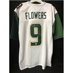 Quinton Flowers Signed South Florida Bulls Breast Cancer Awareness Jersey W/ Inscription (JSA COA)