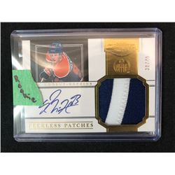 2011-12 DOMINION HOCKEY PEERLESS PATCHES RYAN NUGENT-HOPKINS AUTO CARD
