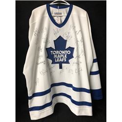 TORONTO MAPLE LEAFS TEAM SIGNED HOCKEY JERSEY (1995-96 SEASON)