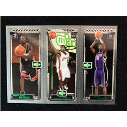 2003 Topps Matrix Lebron James/ D.Wade/ C.Bosh -3x HOF Rookie RC