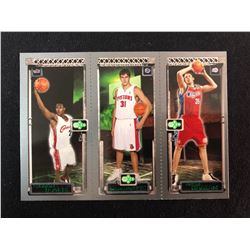 Kaman / Milicic / James - 2003-04 Topps Rookie Matrix #JMK