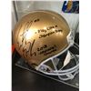 Image 1 : Everett Golson Signed Notre Dame Fighting Irish Helmet Inscribed (JSA Hologram)