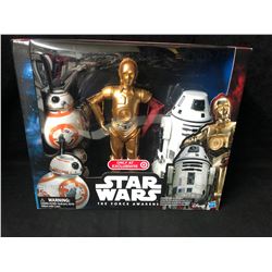 Target Exclusive Star Wars Force Awakens 12" C-3po BB-8 RO-4LO Figure Set