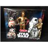 Image 1 : Target Exclusive Star Wars Force Awakens 12" C-3po BB-8 RO-4LO Figure Set