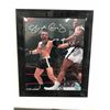 Image 1 : GEORGE CHUVALO AUTOGRAPHED 8" X 10" FRAMED PHOTO