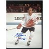 Image 1 : GUY LAFLEUR AUTOGRAPHED 8" X 10 COLOR PHOTO (TEAM CANADA)