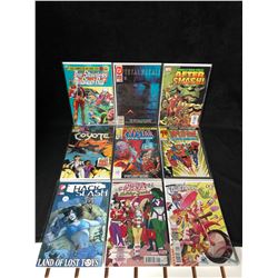 COMIC BOOK LOT (COYOTE/ TOTAL RECALL/ CRYSTAR...)