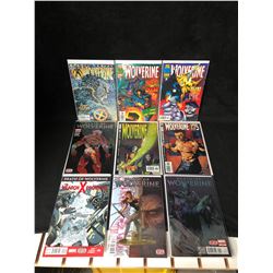 WOLVERINE/ DEATH OF WOLVERINE COMIC BOOK LOT (MARVEL COMICS)