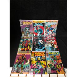 COMIC BOOK LOT (PUNISHER/ WARLOCK/ WILD CATS)