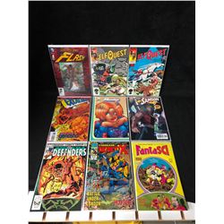 COMIC BOOK LOT (ELFQUEST/ EXCALIBUR/ FLASH...)