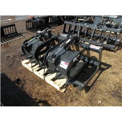 Stout 66" brush grapple w/hose ends -tines 9 1/2" on center-New