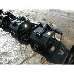 Brute 79" brush grapple -tines 9" on center-New