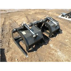 Brute 71" brush grapple -tines 10" on center-New