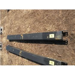 7 ft fork extensions for skidloader, 2x6 fork opening-New