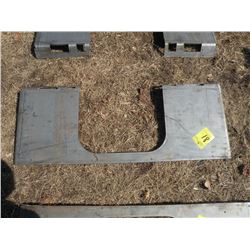 Heavy duty tool plate for skidloader -New