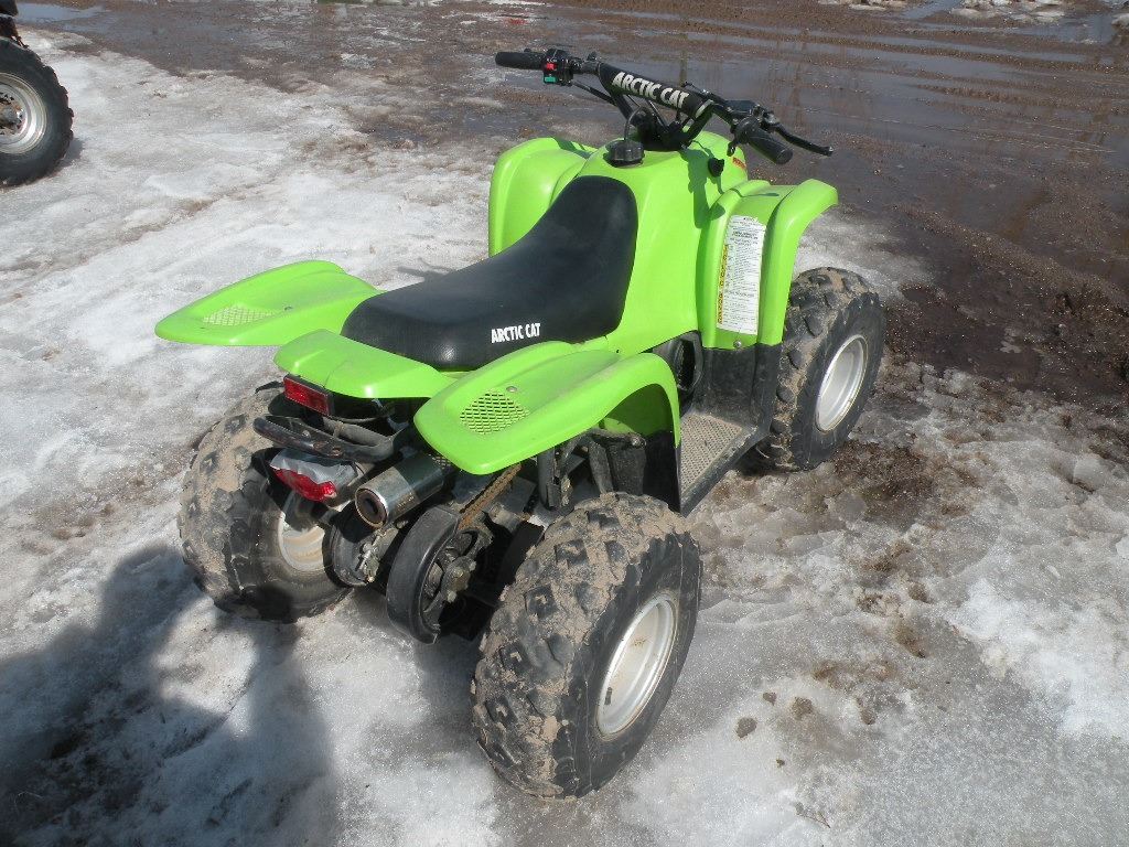 2002 Arctic Cat 90cc youth ATV SNAFLNA09252A510010